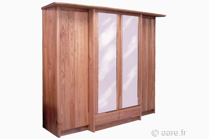 armoire artemis double orme massif