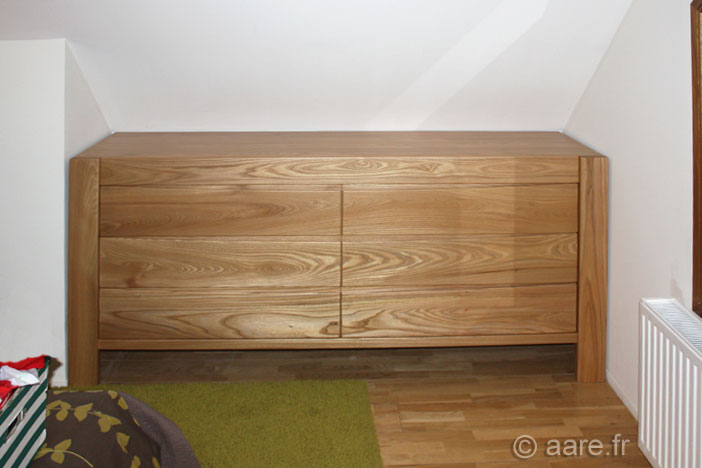 commode F orme massif sur mesure