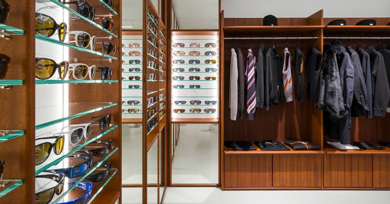 Agencement du Magasin Vuarnet vue d'ensemble